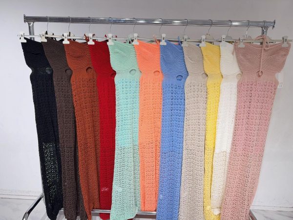 053820 Vestido ganchillo con forro Zara - Imagen 3