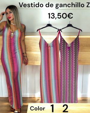 0416750 vestido  ganchillo Zara