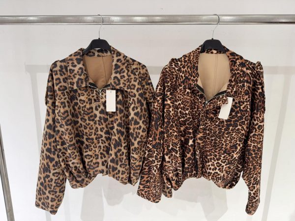 0103380 chaqueta bomber estampado animal