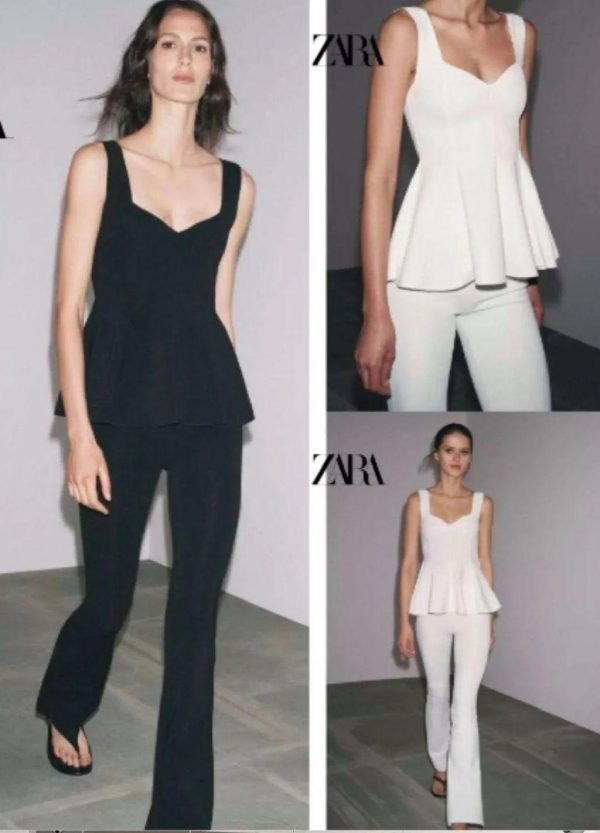 0431450 top volante zara - Imagen 2