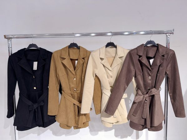 0432720 Mono tipo chaqueta con cinturón zara - Imagen 2