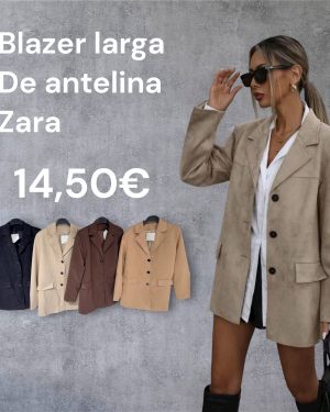 0430550 blazers antelina con forro Zara