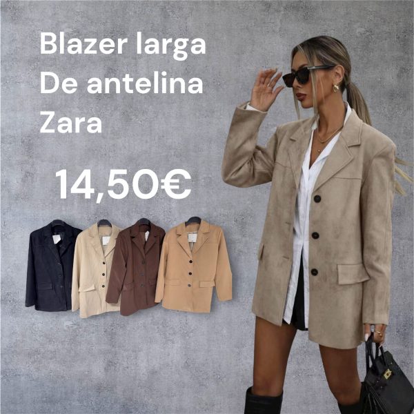 0430550 blazers antelina con forro Zara