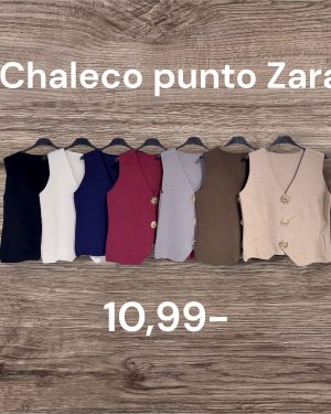 0256930 chaleco de punto botones