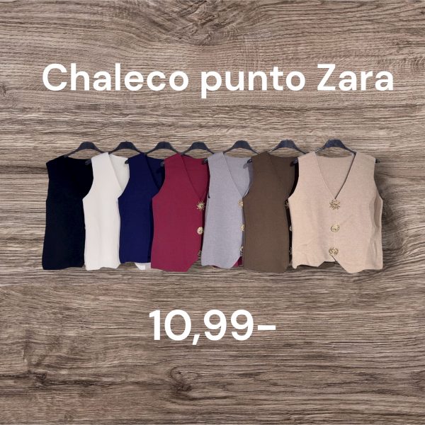 0256930 chaleco de punto botones