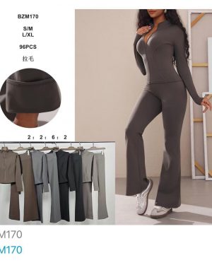 BZM170 conjunto chaqueta  OYSHO licra reductora con felpa