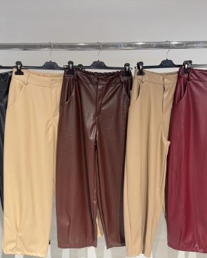 0129690 pantalón polipiel zara