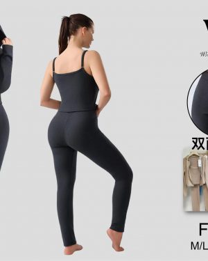 F2200 conjunto de 3 piezas punto de licra