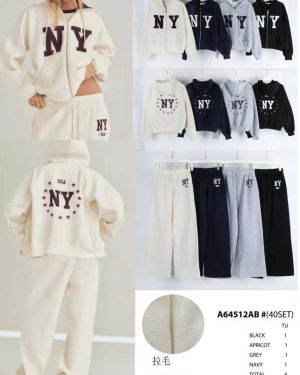 A64512AB Conjunto NY chaqueta