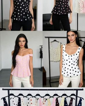 0136250 blusa de lunares Zara