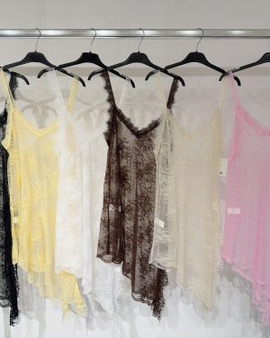 0468330 vestido lencero de encaje