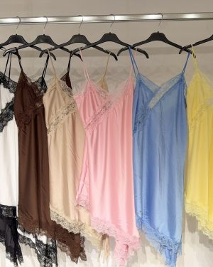 0437950 vestido lencero asimétrico