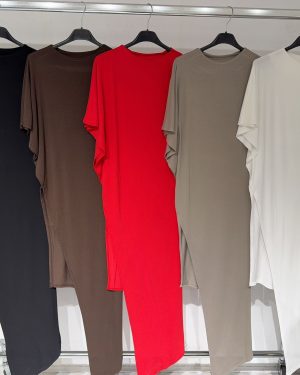 0468310 blusa larga tipo vestido