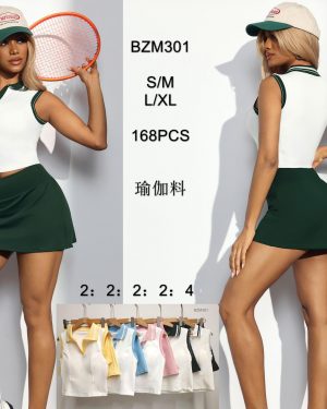 BZM301 conjunto deportivo falda pantalón