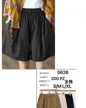 YV5626 Pantalón tipo bermuda