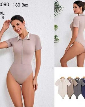 XPP33090 Body licra cuello polo