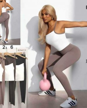 BZM213 Conjunto licra de yoga