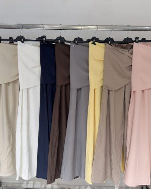 10009 Pantalón de vestir con pareo