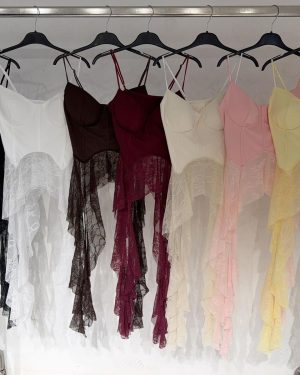 013830 Top tirantes volante encaje