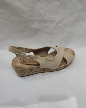 FZ22-22 Sandalia cruzada cuña esparto