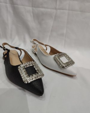 L88-343 Sandalia baja salón piedra