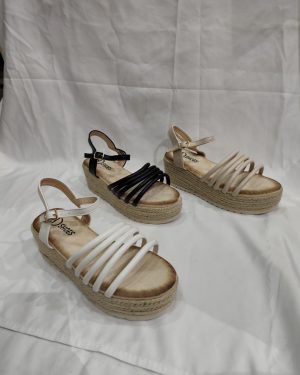 HYJ23-13 sandalias cuña de plataforma