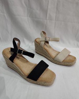 YZ222-139 cuña baja hebilla al tobillo