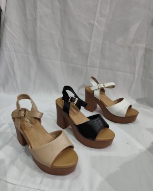 L7552-08 Tacón ancho plataforma