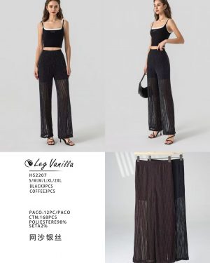 HS2207 Pantalón brillo super preci