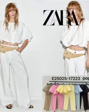 E25025 Conjunto Top abullonado Zara