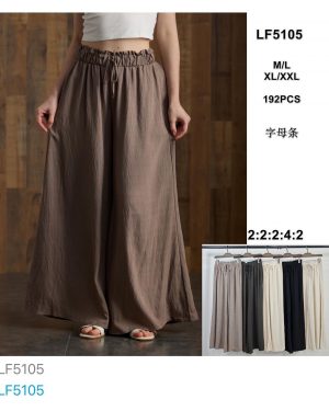 LF5105 pantalón ancho fresco