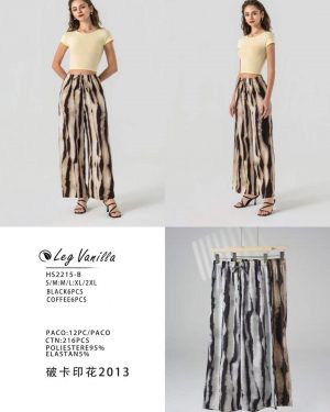 HS2215 Pantalón estampado super precio