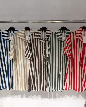 0138920 Mono camisa rayas