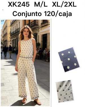 XK245 Conjunto estampado super precio