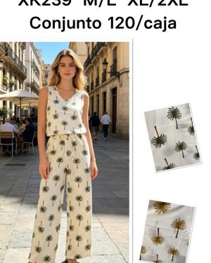 XK239 Conjunto palmeras super precio