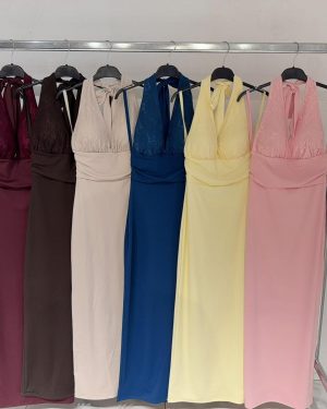 0118330 vestido licra fría  fajin