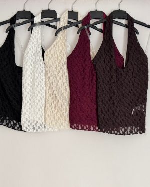 0478320 Top de encaje Zara