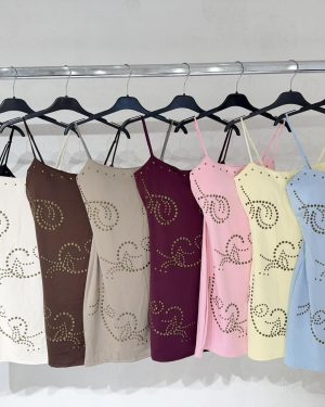 0488150 Vestido taches licra fria