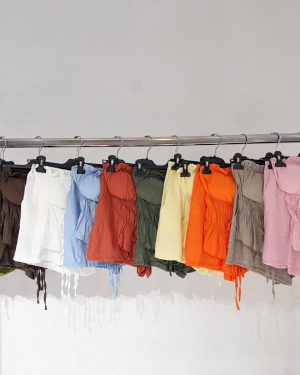 0153610 conjunto short y top palabra de honor