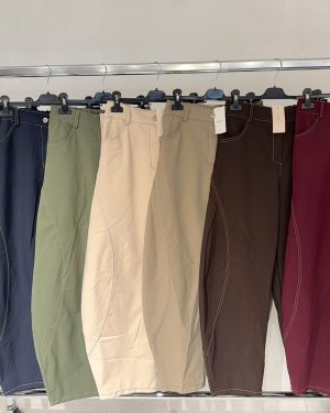 0300830 Pantalón globo tipo vaquero