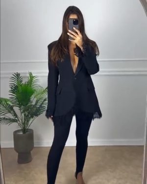 0453050 Blazers borde blonda Zara