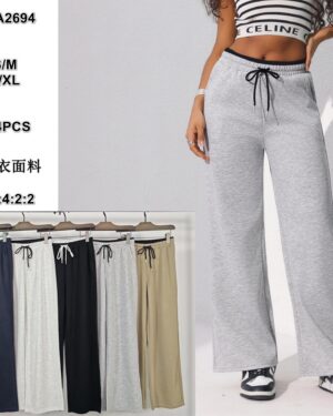 HNA2694 Pantalon de chándal doble pretina