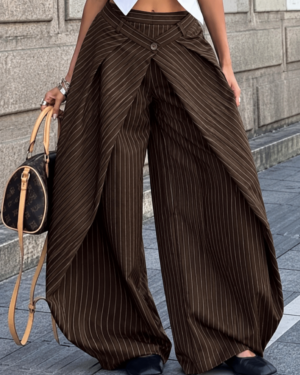 0147350 Pantalón viral rayas