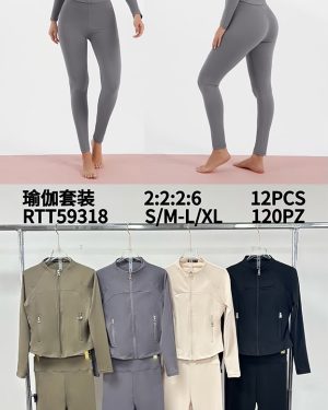 RTT59318 Conjunto chaqueta bolsillo