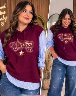 0122460 Sudadera manga de rayas