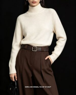 0147360 Pantalón de vestir cinturón Zara