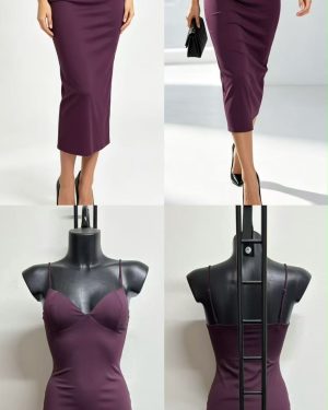 0507200 Vestido tirantes licra fría Zara