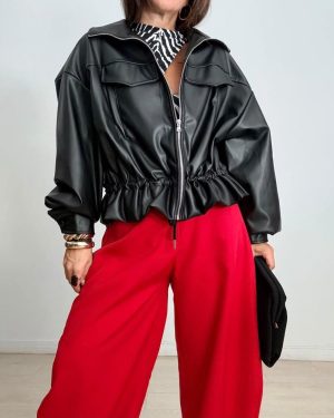 0872780 Chaqueta polipiel Zara