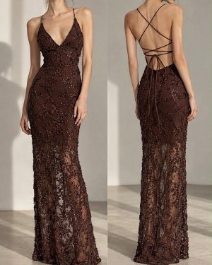 0631930 Vestido de lentejuelas con forro Zara