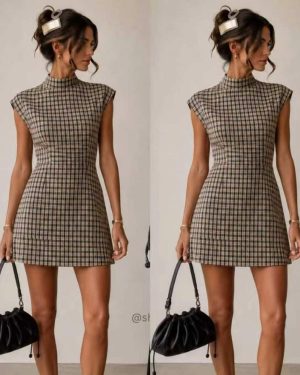 0507310 Vestido corto estampado Zara